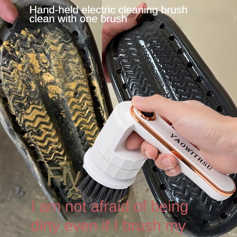 Spazzola per la pulizia elettr - Shoe Cleaning Brush recensione e prezzo